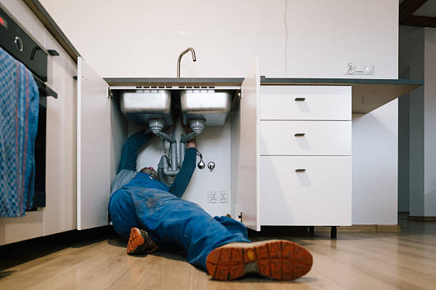 Professional Drain Cleaning technician working in Bristol, VA